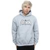 DC Comics Mens Batman Retro Crackle Logo Hoodie