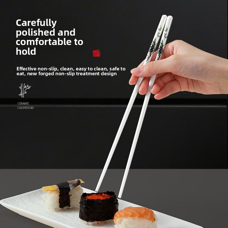 High End New Antibacterial, Mildew Proof, Anti Slip Chopsticks for Household Use, Heat-resistant Household Chopsticks