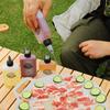Small Squeeze Bottle for Camp Cooking Kitchen Liquid Dispenser Bottle Camping Travel Soy Sauce Condiment Dispenser