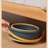 5L/10L Portable Folding Bucket Thickened Plastic Bucket for Fishing Camping Folding Bucket Bathroom Kitchen Camp Bucket