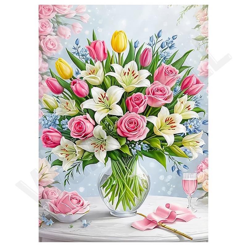 New 5D Diy Diamond Paintings 30x40 cm Mosaic Wall Diamond Art Painting Kits Embroidery Full Crystal Accessories New 2025 Paint