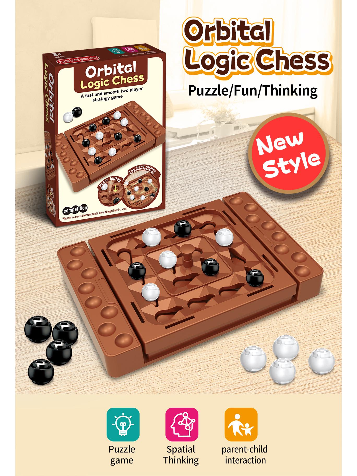 

Трансграничные логические шахматы: Головоломка для тренировки мозга для двоих игроков для детей