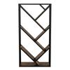 80×35×160 cm Tree Standing Shelf 8 Levels, Corner Shelf Space-Saving, Storage Shelf for Bedroom, Living Room, Home Office, Sturdy, Anti-Tip, Bookshelf