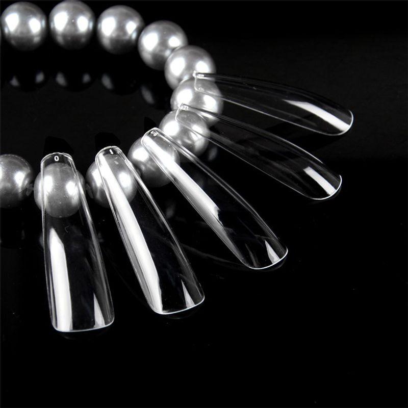 

NADECO Upgraded Extended European and American Seamless Fake Nails Long-Long Ballet/240 Pieces/Box