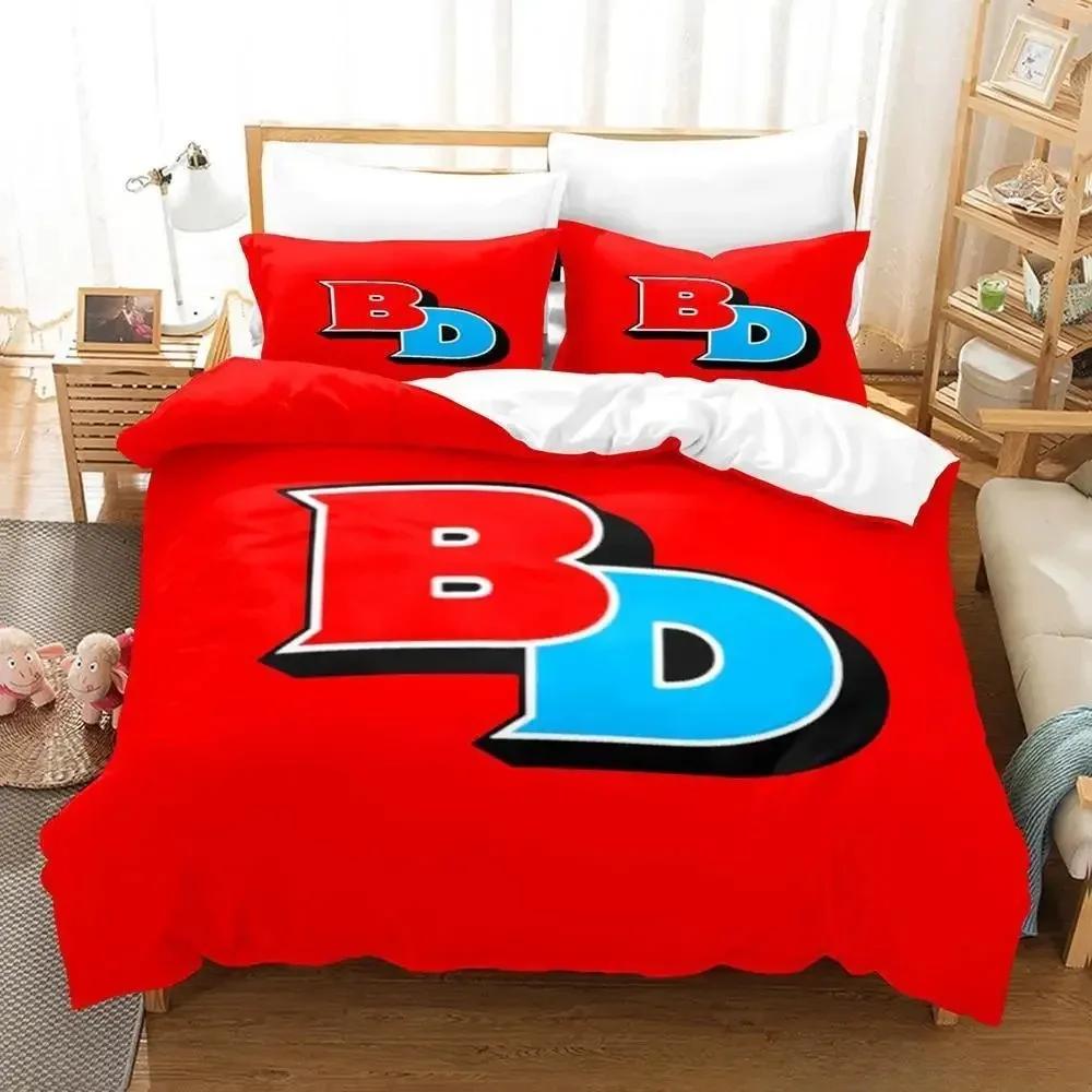Buddy Daddies Bedding Set Single Twin Full Queen King Size Bed Set Adult Kid Bedroom Duvet Cover Sets 3D Anime Bed Sheet Set