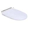 Washable Toilet Dust Cover Soft Toilet Lid Protective Sleeves Toilet Cushion Mat