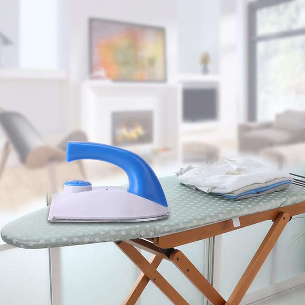 Portable Clothes Iron   Temperature 0 to 150 for All Fabrics Compact Handheld Design with Detachable Cord Travel Iron for Home Travel Dormito