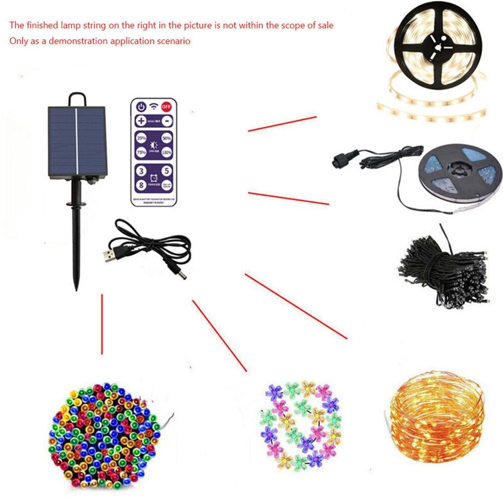 Nailable Wall Solar Panel PC Pluggable USB Connection 1set