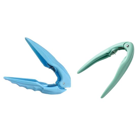 2Pcs Chestnut Opener Tool Stainless Steel Nut Cracker with Ergonomic Handle 3-in-1 Walnut Pecan Clip Cutter for Easy Shelling Peeling