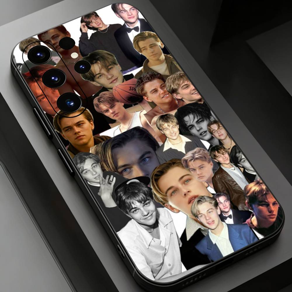 

L-Leonardo D-DiCaprio Phone Case for Samsung Galaxy S20,23 Ultra S24,22 Plus S25,26,21FE TPU Cover Samsung S24fe