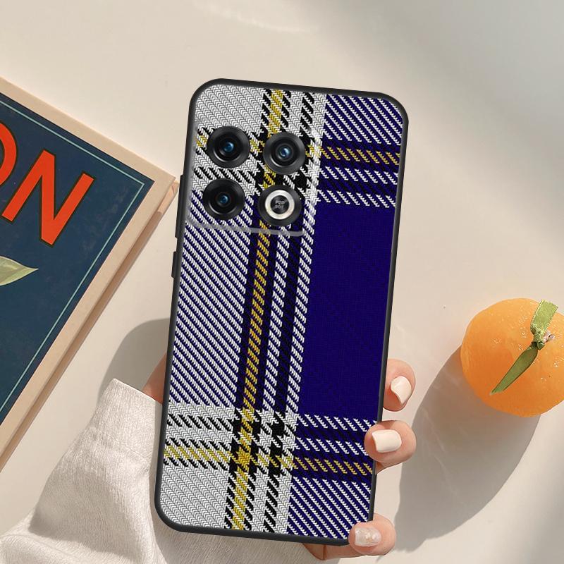 Clan Stewart Dress Tartan Plaid Case For OnePlus Nord 5 CE 2 3 4 Lite N20 N30 OnePlus 15 13 12 11 13T 10T 10R 12R 13R Cover