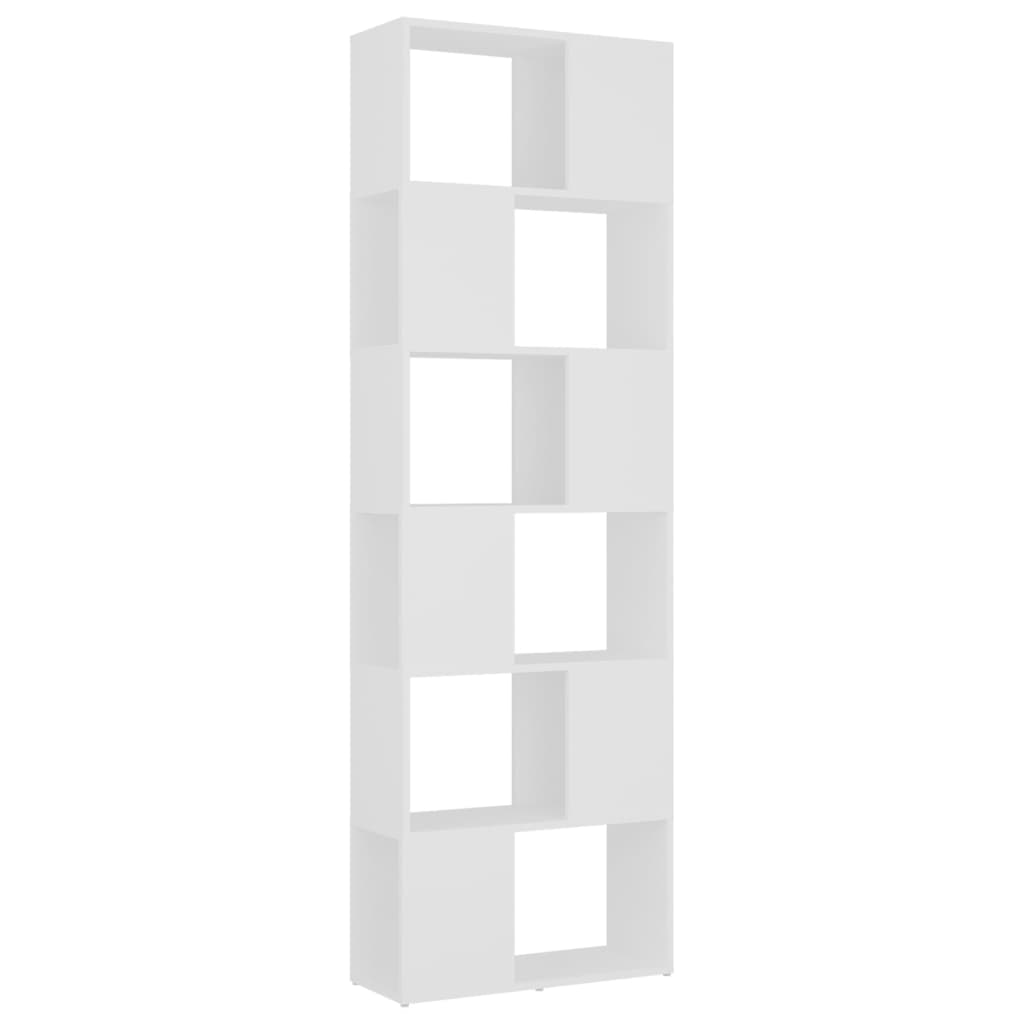 Modernes kreatives Arbeitszimmer-Bücherregal, vertikales Regal für das Wohnzimmer, Eingangsregal, multifunktionale offene Vitrine, 60 x 24 x 186 cm