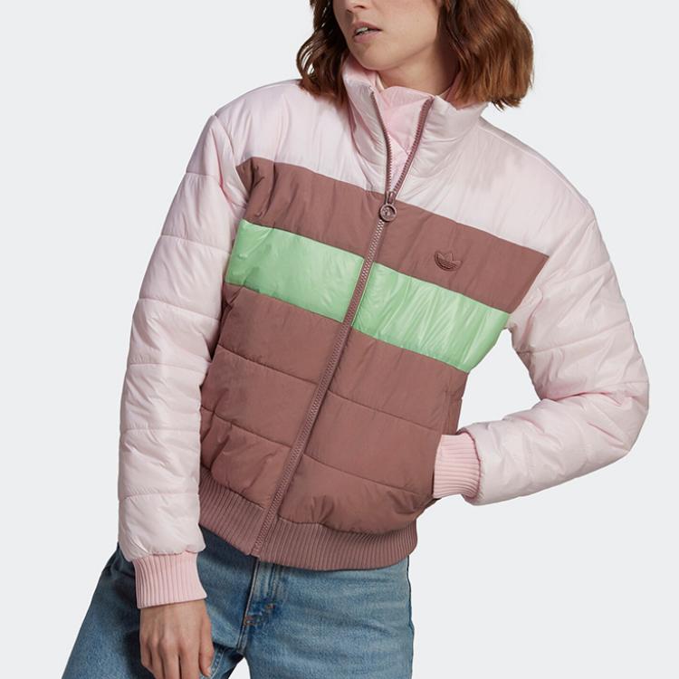 adidas Chaqueta de plumón Originals para mujer Rosa Transparente HK5246