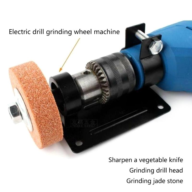 Metal Polish Hand Electric Drill Grinder Machine Sander Conversion Head Grindstones Polishing Grinding Wheel Grinder