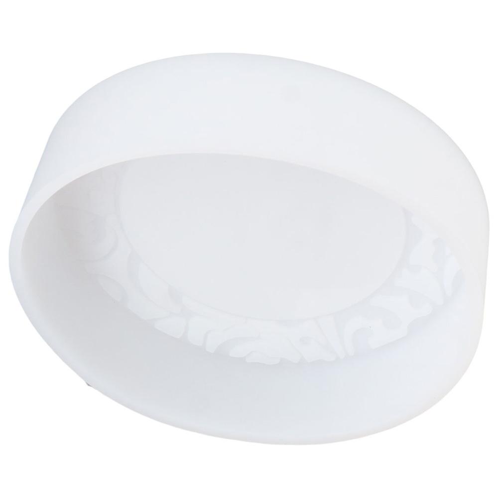 White Round Silicone Molds Silicone Car Freshie Silicone Molds Circle Freshie Molds DIY Handmade