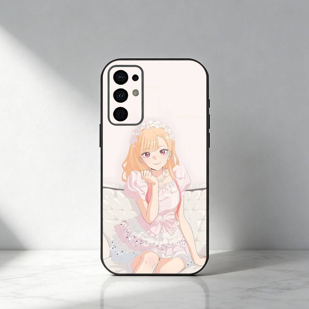 

Cosplay Anime M-Marin Kitagawa Phone Case For Samsung S25,S24,S21,S22,S23,S20,Ultra,S26,Plus,Fe,Note,5G Black Cover Samsung S23plus5G