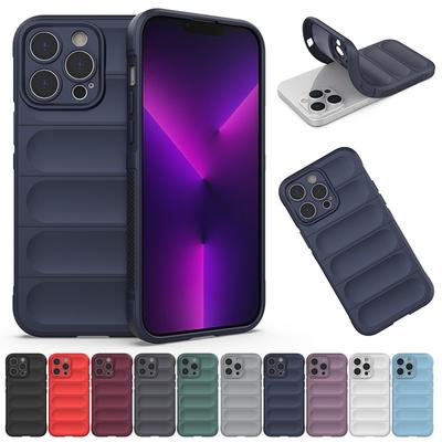 Iphoe 14pro Silikon Handyhülle Für Iphone 14 Plus 13 12 11 Pro Max X Xs Xr 6 7 8 Hüllen Luxus Schiebe Stoßfest Rückseite Bumper