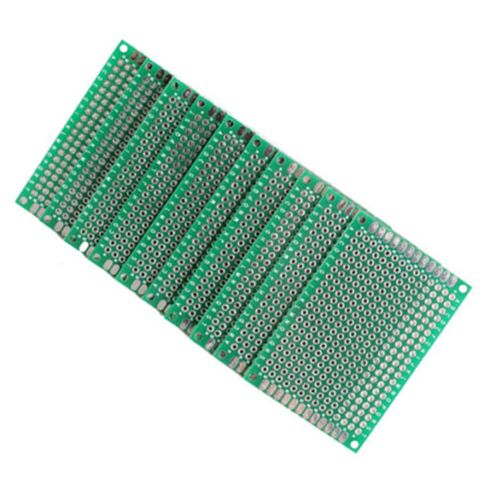 1PCS Double Sided PCB Universal Printed Circuit Board 1x6CM tin-plating Board DIY Breadboard Plate For Arduino