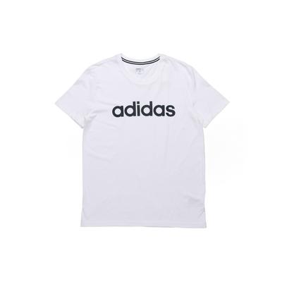 Neo Sports Alphabet Crew Neck T-Shirt Men Tops White FP7396