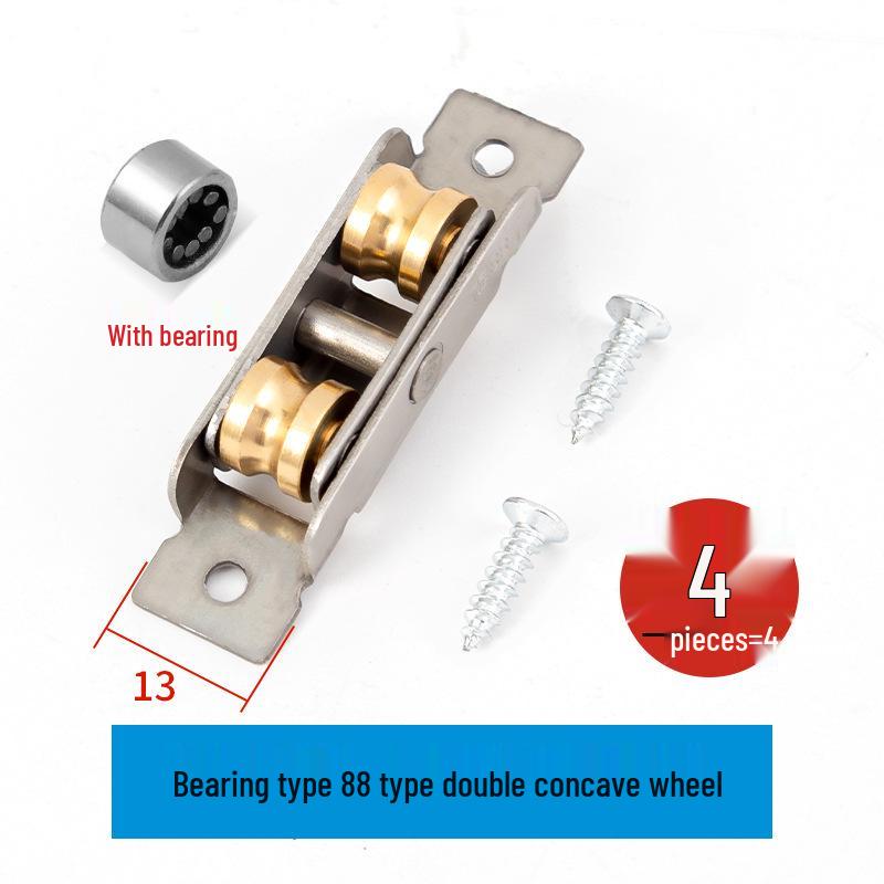 Aluminum Alloy Small Pulley Wheel for Sliding Doors and Windows