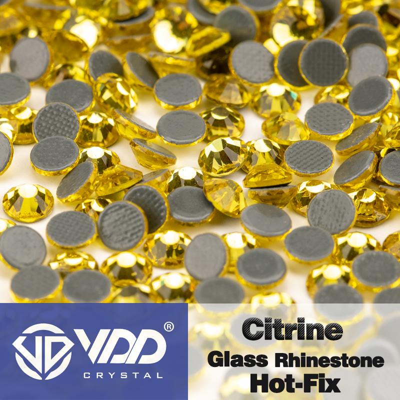 VDD SS6-SS30 High Quality Hot-Fix Glass Rhinestone Crystal Flatback Strass Stones DIY Garment Decoration Wedding Dress