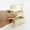 1:12 Dollhouse Mini Storage Cart Dolls Kitchen Bedroom Furniture Books Organizer