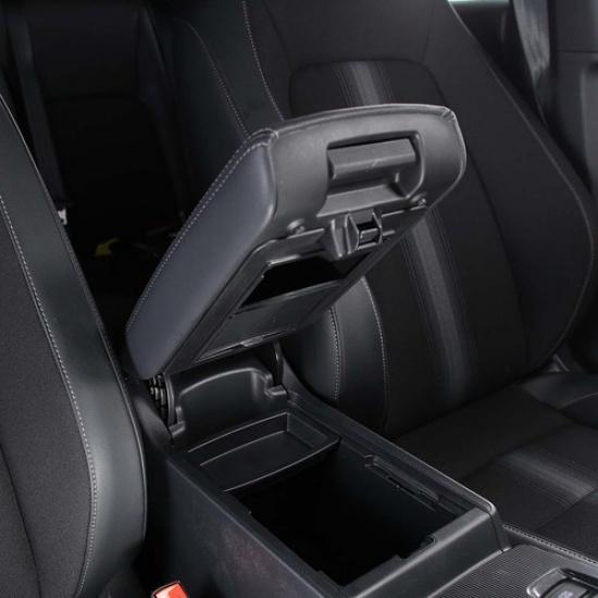 ABS Armrest Box Safety Privacy Storage Box Tray Trim For Honda Civic 11th +