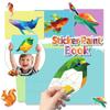 Diy Handmade Creative Collage 3D Animal Jigsaw Puzzle Stickers Art Set With Self-Adhesive Paper Back To School Educational Gifts