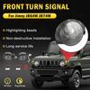 Pair of Front Turn Signal Lamp Light For Suzuki Jimny JB64 JB74 2019-2021 Smoked/Clear
