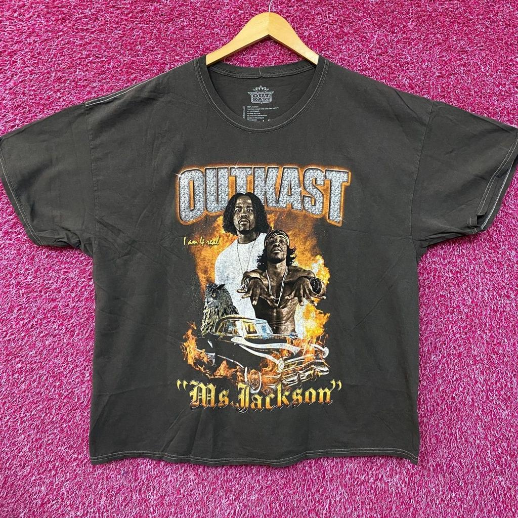 Unisex shirt Cotton Oversize Large Size Outkast Ms. Jackson 2000s Vintage Style LXL