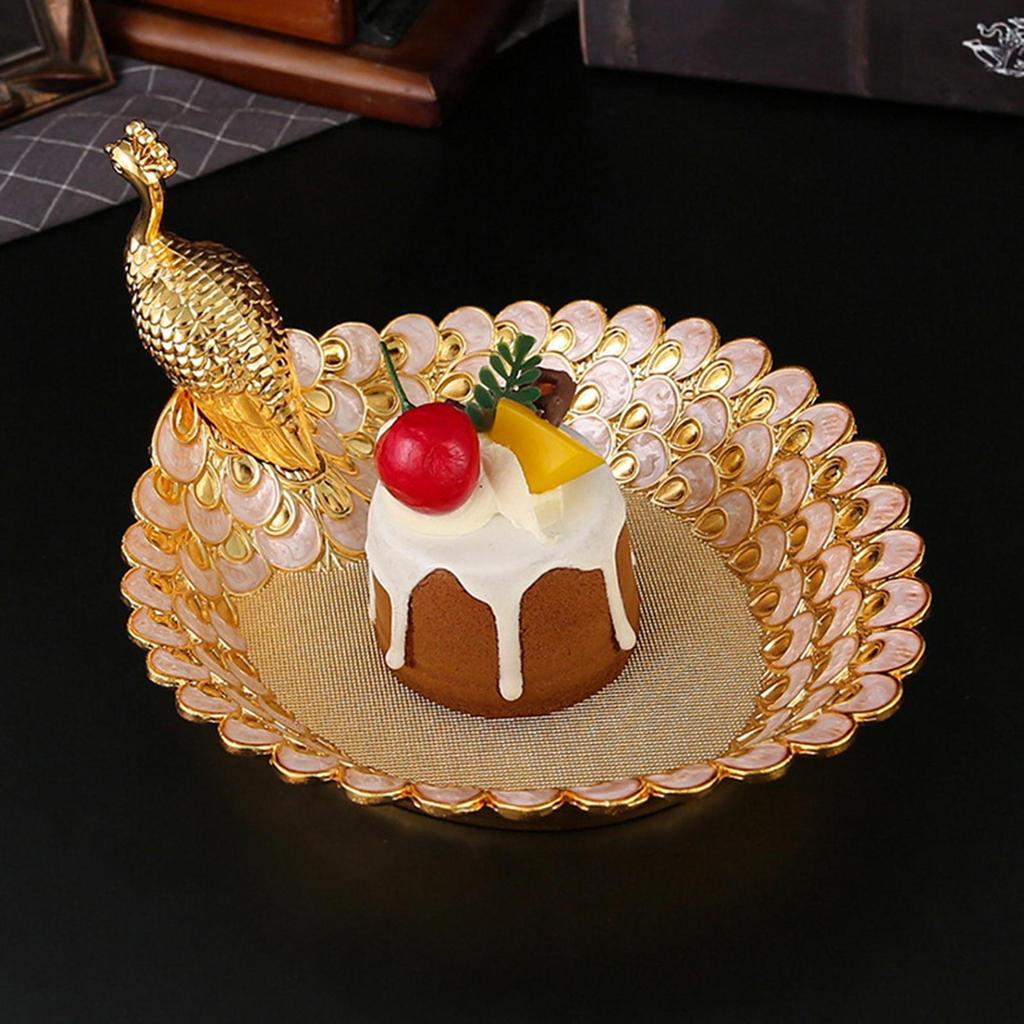 Fruit Plate Multi-purpose Cosmetic Tray Perfume Dessert Decoration