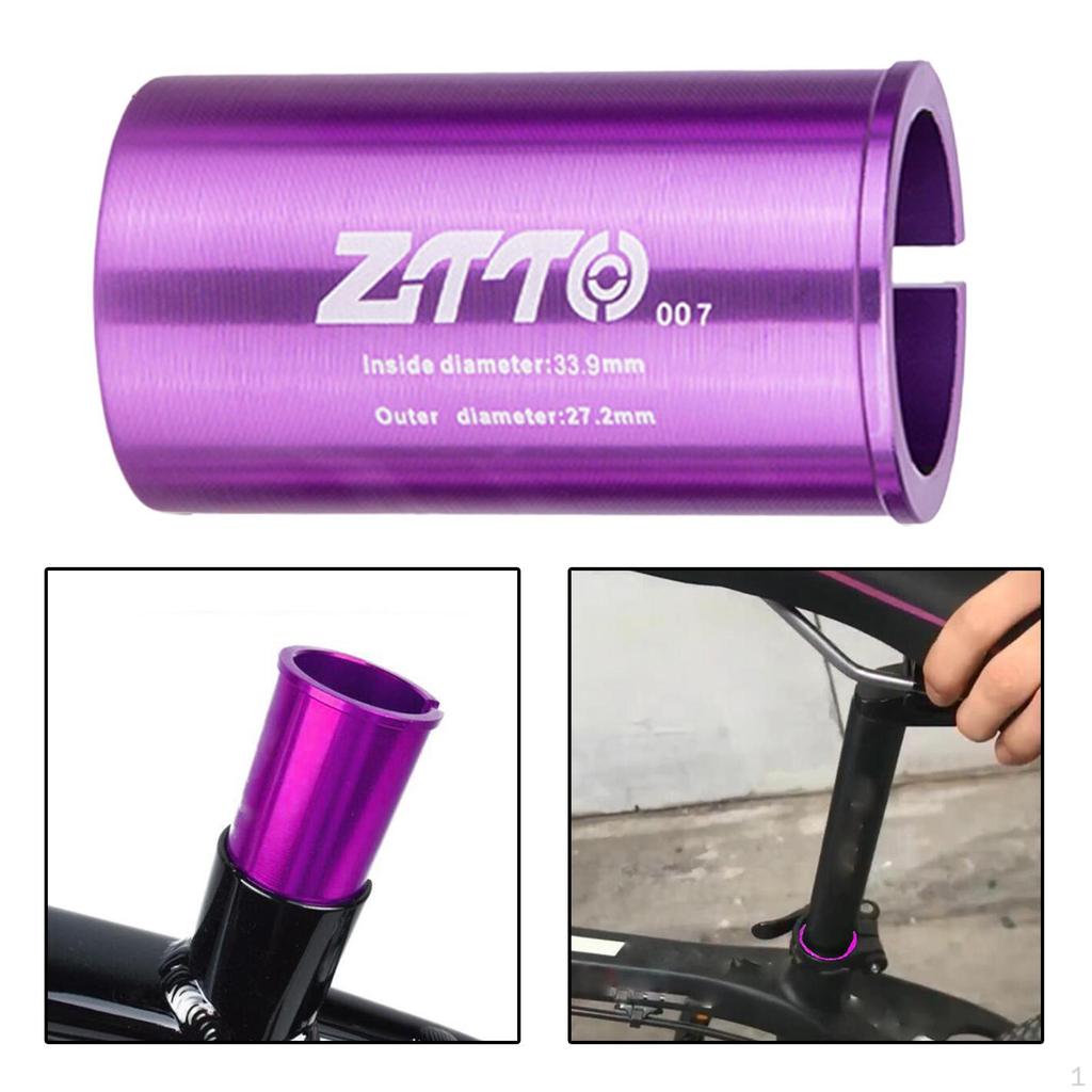 Bike Adapter, Reducer Sleeve Conversion Made of Aluminum, Rustproof And Hard