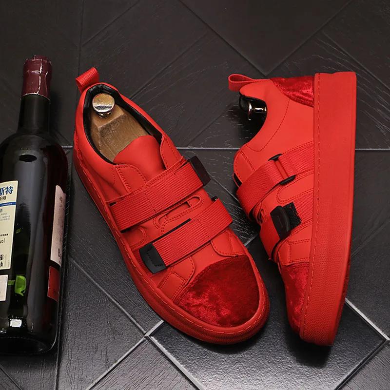 

Модные мужские туфли из кожи для мужчин, мужские кроссовки, обувь для мужчин, роскошные дизайнерские мокасины на платформе для мужчин, кожаные мужские туфли 43 красный