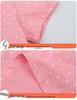 2025 Summer Cartoon Embroidered Lapel Cotton Dresses for Girls - European & American Style