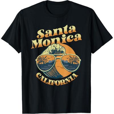 Santa Monica California Surfing Adventure T-Shirt