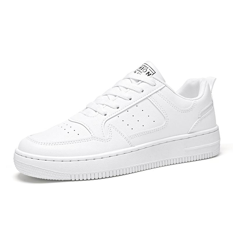 Casual sports shoes, men's flat shoes, spring and autumn breathable and fashionable vulcanized shoes, men's running shoes