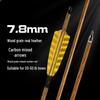 Xuan Yong 7.8mm Mixed Carbon Arrow for Traditional/Recurve Bows