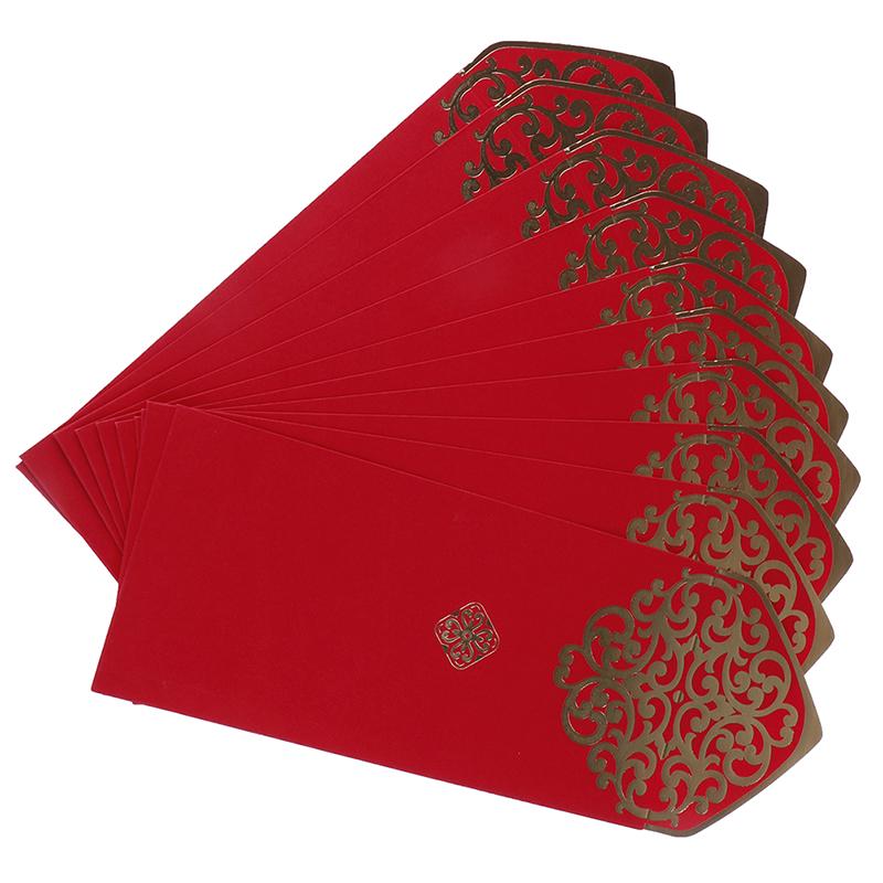 10Pcs  Year Wedding Red Envelope Rat Year Chinese Spring Festival Lucky Bag