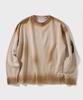 FFEFF STUDIO Vintage Washed Efro Logo Round Pullover (Beige)