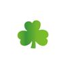 50Pieces Self Adhesive Shamrock Sticker Plant Decal Paper Texture Perfect for Patricks Day Party and Decorations