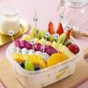 100pcs Versatile Bamboo Food Picks Disposable Dessert Sticks Toothpick Skewer  Cake Dessert