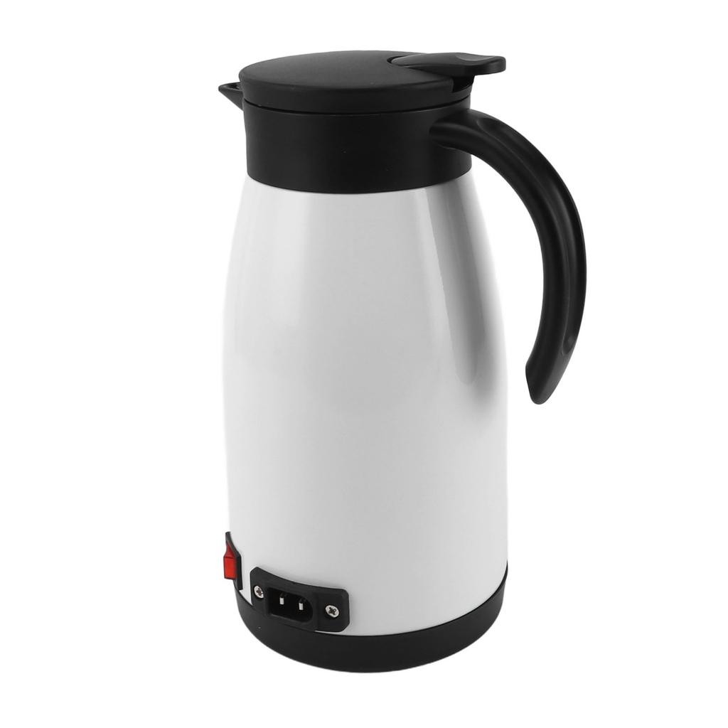 12V 24V Auto Wasserkocher Tragbar Schnell Erhitzend Edelstahl Auto Wasserkocher Kessel für Auto LKW