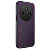 Carbon Fiber Pattern PU Leather Silicone Phone Case For Poco M6 4G M6 Plus M7 5G Magnetic Wireless Charging Soft Back Cover Case