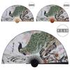 Ventaglio di Carta da Pittura Grande 50x88cm Decorativo da Appendere a Parete Ventaglio Pieghevole Decorativo Ufficio Sala Casa Soggiorno Ventilatore