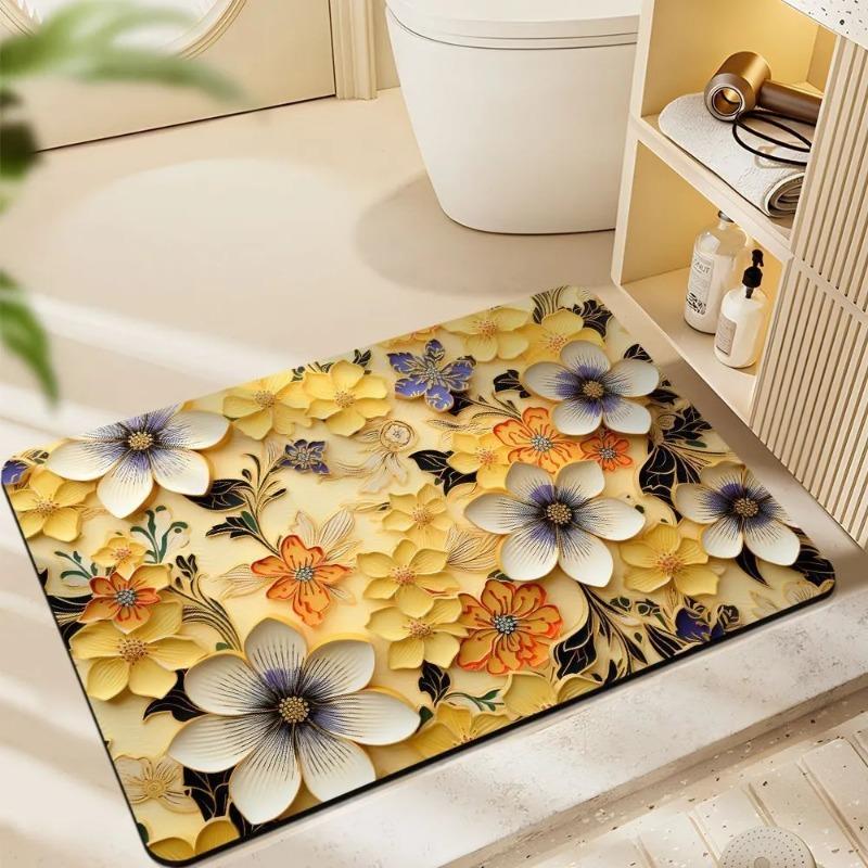 Bathroom Absorbent Diatom Mud Toilet Doormat Toilet Toilet Floor Mat Toilet Carpet