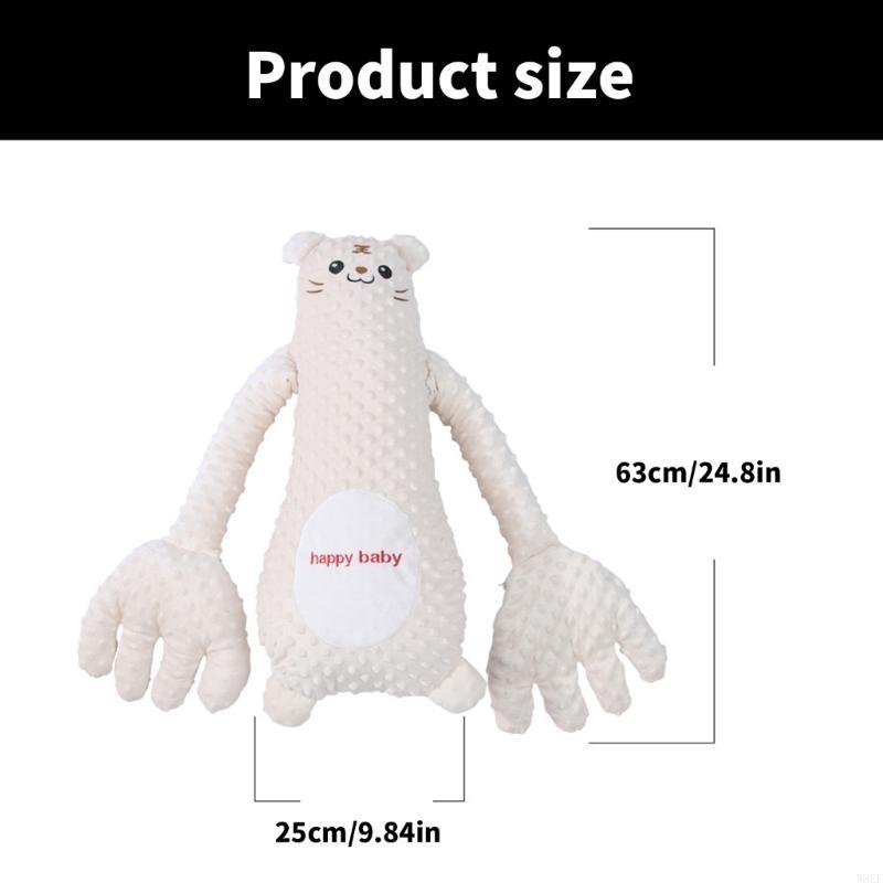 Baby Einschlaf Beruhigungs-Puppe Automatische Klopfhand Stimmungsberuhigendes Spielzeug für Säuglingskomfort und erholsamen Nachtschlaf