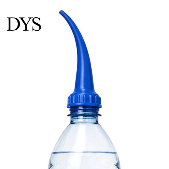 Bottle Watering Sprinkler Cap Plant Spout, Adjustable Flow Curved Pipe Mouthpiece, 3D Spout Print Lightweight Portable Irrigation Tool for Indoor