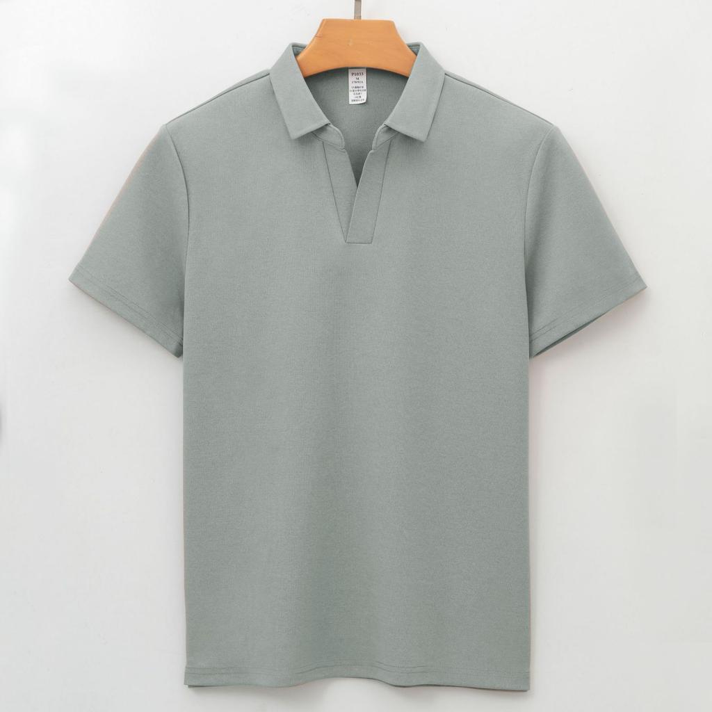 Sports Polo Shirt Collar T-shirt Short-sleeved Moisture-absorbing Quick-drying Polo Shirt