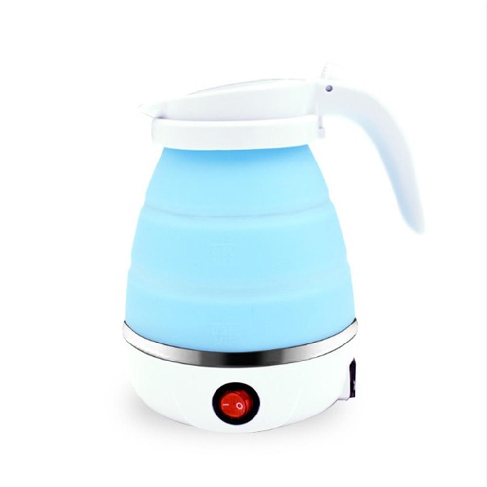 Electric Kettle Foldable Silicone Portable Water Kettle 1l Mini Small Water Boiler Camping Kettle