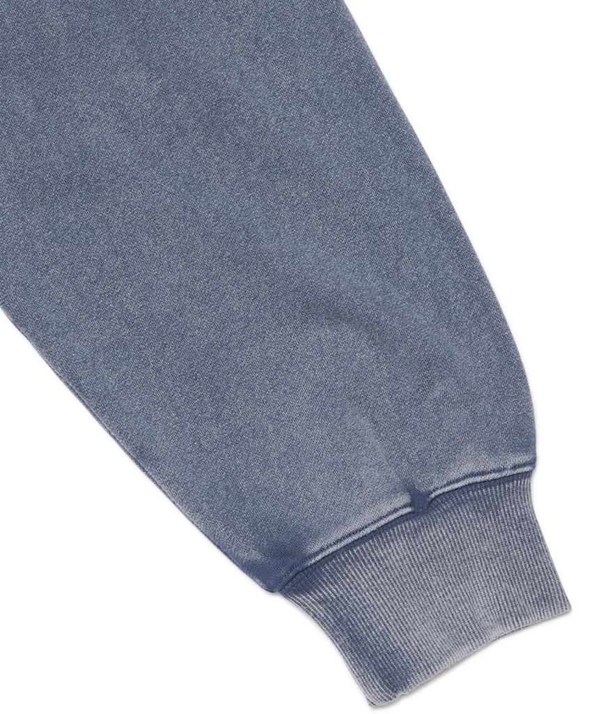 Nomanual Vintage Layer Hooded Zip-Up - Washed Navy